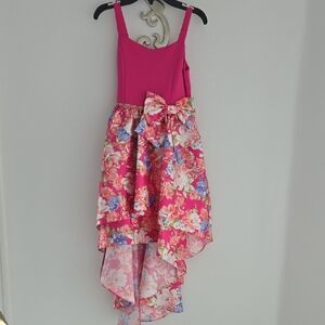Bonnie Jean Vibrant Pink Dress